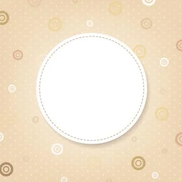 Abstract background with speech bubble Stock Illustration