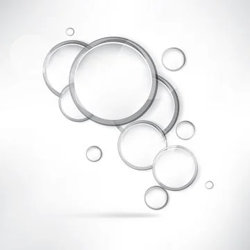 Abstract background with speech bubble Stock-Illustration