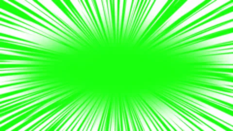 Abstract background with speed lines radiating from a central green area. The Stock Footage 313753880