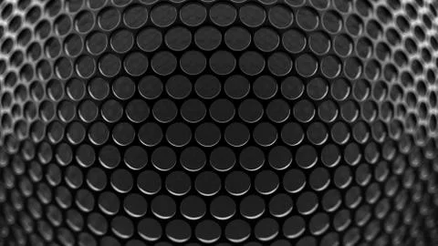 Abstract background, sphere, form. 3d illustration, 3d rendering. Stock Illustration