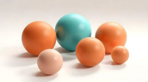 Abstract background Sphere Impact 스톡 일러스트