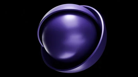  Abstract background spheres of layers Stock Footage 303341886