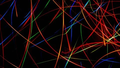 Abstract background, spider web of colored wavy lines, wall murals, stripes  스톡 일러스트