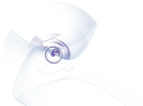 Abstract background of spinning wheel Stock Illustration