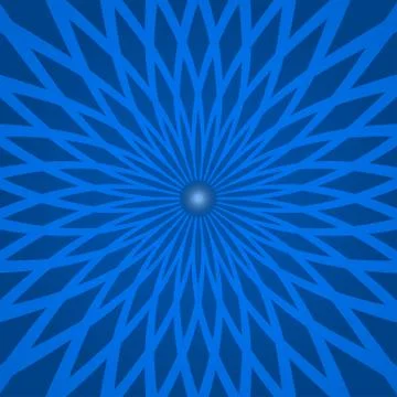 Abstract background with spiral blue rays Stock Illustration