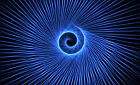 Abstract background from a spiral tunnel Stock Photos