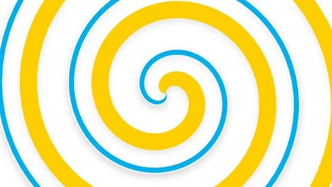 Abstract background with spirals Stock Footage 81442616