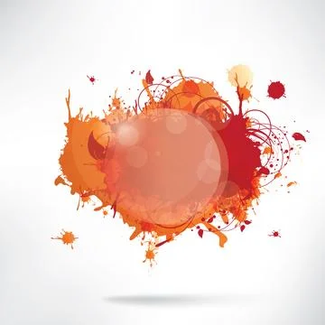 Abstract background with splash Stock Illustration