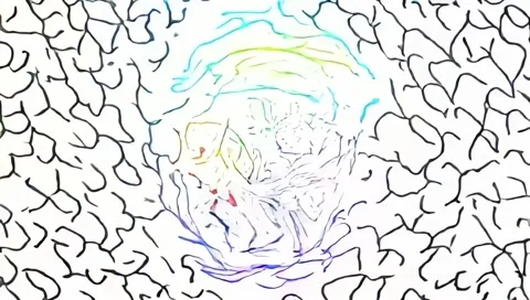 Abstract background with splashes Stock Footage 300039295