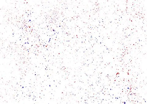 Abstract background with splashes of paint in cheerful colors, splashed thr.. Stock Illustration