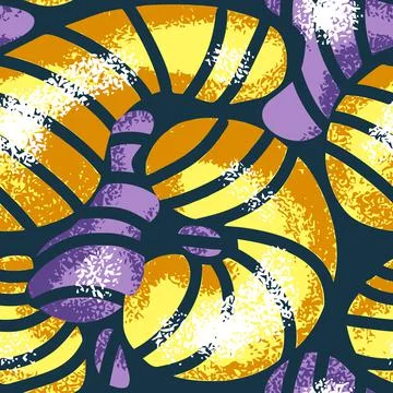 Abstract background with splashes. Textured grunge seamless pattern イラスト素材