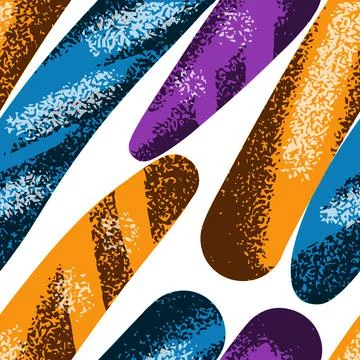 Abstract background with splashes. Textured grunge seamless pattern. イラスト素材