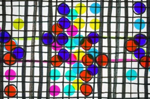 Abstract background spots Stock Photos