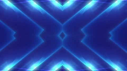 Abstract background with square light lines . Seamless looped video Stock Footage 142920031