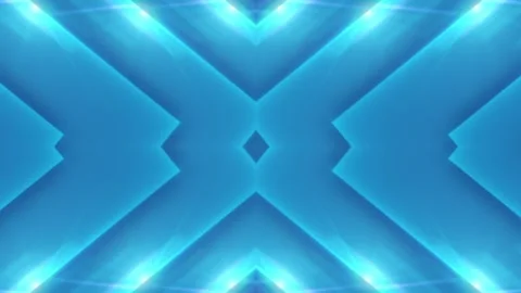 Abstract background with square light lines . Seamless looped video Stock Footage 142920033