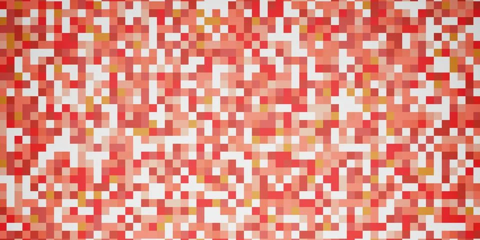 Abstract background Square Pixel 3d Illustration Stock Illustration