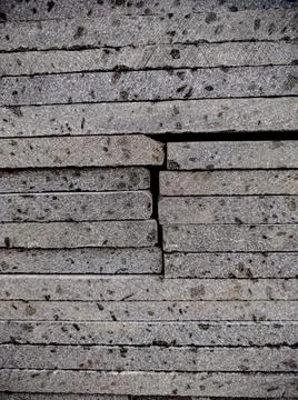 Abstract background of square stone stacked upwards.is a natural rock for dev Stock Photos