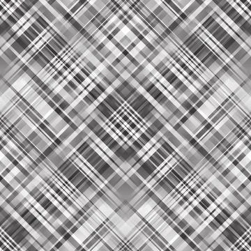 Abstract background squared pattern.. Monochrome plaid. Seamless vector image Illustrazione stock