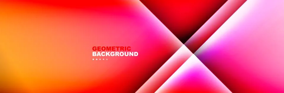 Abstract background - squares and lines composition created with lights and Stock Illustration