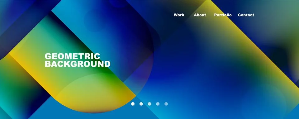 Abstract background - squares and lines composition created with lights and Stock Illustration