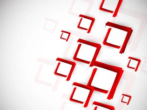 Abstract background with squares Stock Illustration