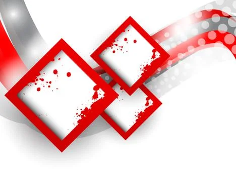 Abstract background with squares Stock Illustration