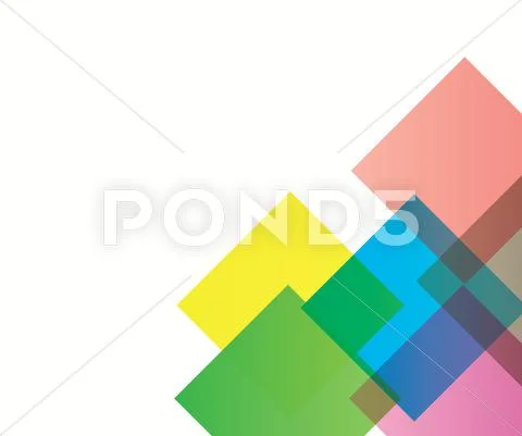 Abstract background with squares Stock Illustration