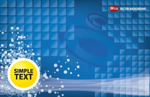 Abstract background with squares Stock Illustration