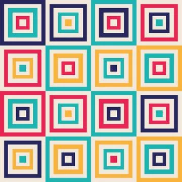 Abstract background with squares Stock Illustration
