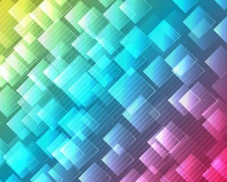 Abstract background of squares Stock Illustration