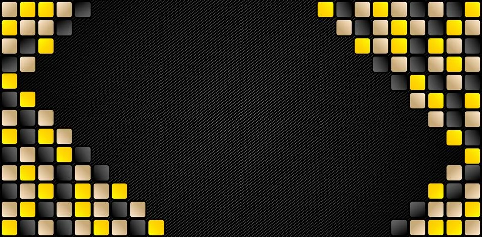 Abstract background with squares shapes vector, Abstract textures Dark colors Stock Illustration