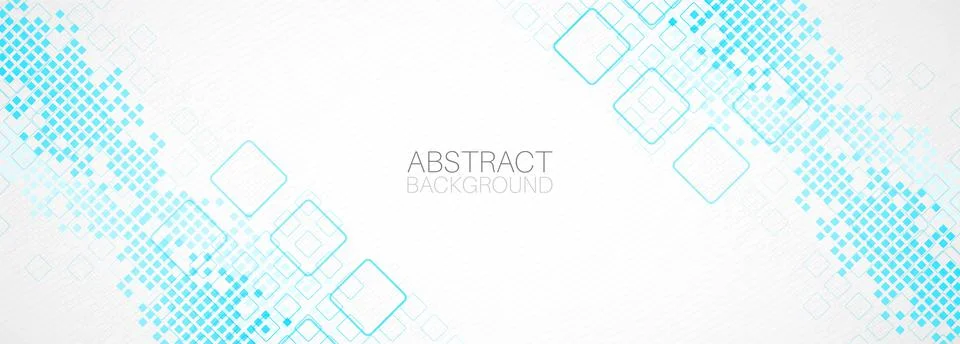 Abstract background with squares. Structure pattern technology backdrop. Vect Stock Illustration