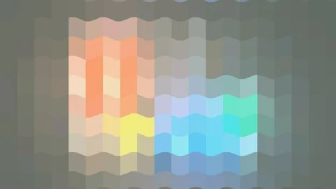 Abstract background with squares on waves Stock Footage 99056198