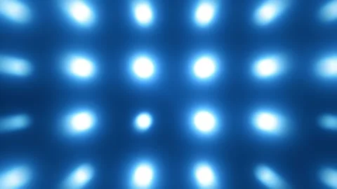 Abstract background stadium stage with scenic lights of round futuristic technol Stock Footage 242508876
