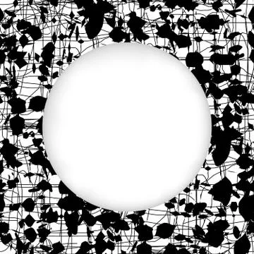 Abstract background with stained canvas texture Stock Illustration