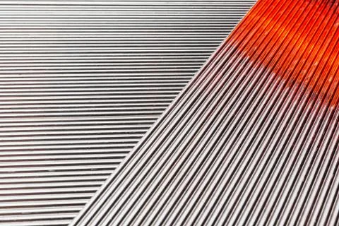Abstract background of stainless welding rods Stock Photos