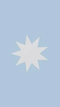 Abstract background with star, 3d render Stock Photos