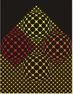 Abstract background with star Stock-Illustration