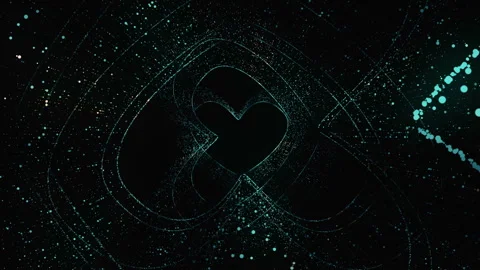 Abstract background. stardust. Elements of the modern interface. Stock Footage 156276054