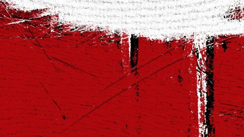 Abstract Background Static Noise With Scratches 2 Video stock 132724883