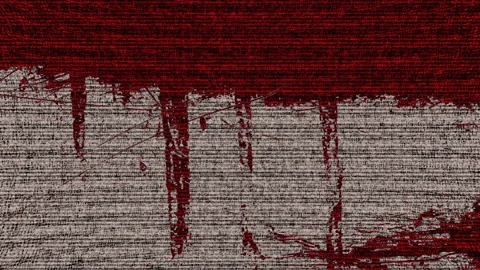 Abstract Background Static Noise With Scratches 21 Video stock 132748061