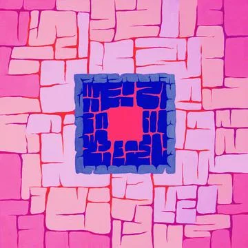 Abstract background with stone texture. Hand drawn illustration Stock Illustration