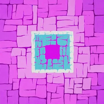 Abstract background with stone texture. Hand drawn illustration Stock Illustration