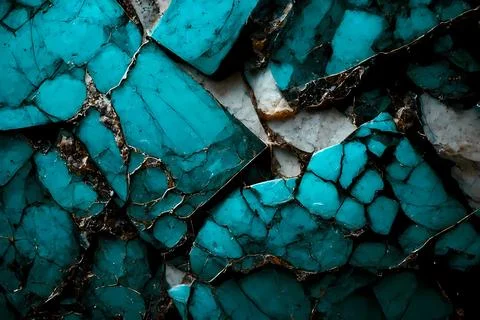 Abstract background of stone texture. Turquoise marble pattern Stock Illustration