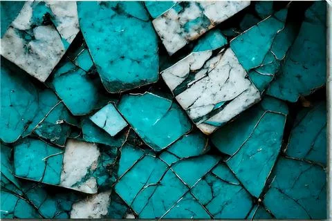 Abstract background of stone texture. Turquoise marble pattern Illustrazione stock