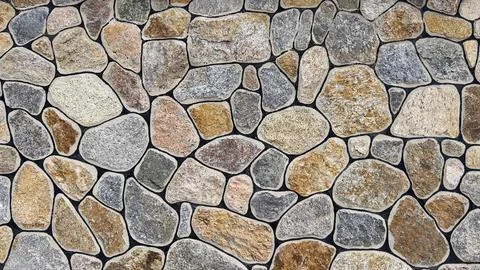 Abstract background with a stone wall. Foto stock