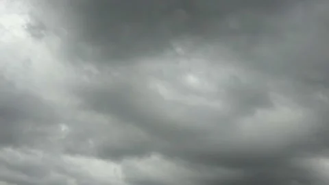 Abstract background with stormy clouds, or smoke, moving and approaching. Ove Stock Footage 209180216