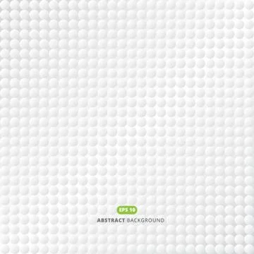 Abstract background stripe 3d circle pattern repeating gradient white and gra Stock Illustration