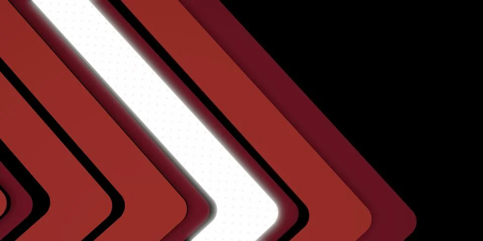 Abstract background Striped material shiny 3D technology illustration Stock Illustration