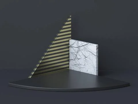 Abstract background with striped pattern triangle 3D Abstract background w... Stock Photos